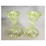 Pair of vintage Marquis by Waterford "Confetti"