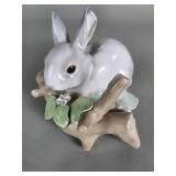 Vintage Lladrï¿½ porcelain rabbit figure titled