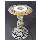 Vintage brass plant stand