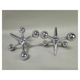 Mid century Bill Curry style decorative jacks