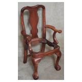 Queen Anne-style mahogany child