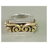 King Baby sterling silver ring