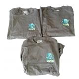 Lot of 3 long sleeve shirts