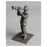 Franklin Mint pewter "The Jazz Man" figure