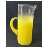 Mid Century Modern glass pitcher