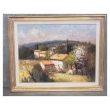 Sandrini oil painting on canvas