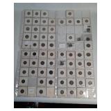 Vintage US nickels, silver war nickels, proof,