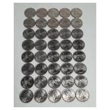 2003 uncirculated Massachusetts D state quarters