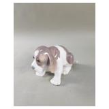 LLADRO porcelain dog figurine