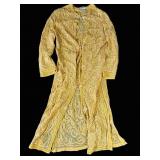 Vintage yellow sheer