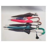Group of vintage umbrellas