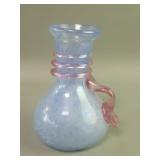 Murano hand blown glass vase