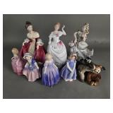 Group of porcelain and ceramic Royal Doulton