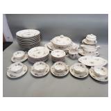 61pc vintage Thomas Ivory Bavaria porcelain