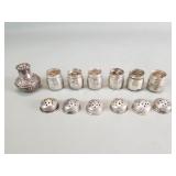 Sterling silver salt and pepper shakers