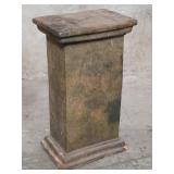 Vintage terracotta pedestal