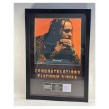 commemorative Platinum Single award for Post