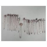 Group of sterling silver Taxco (Mexico)cocktail