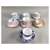 Vintage teacups and saucers