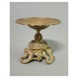 Vintage French style brass candleholder