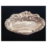Art Nouveau silver tray