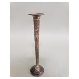Weighted Sterling silver bud vase