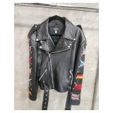 Leather  jacket  XL by John Richmond