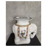 Vintage  garden terracotta  stool
