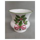 Holiday themed vase by Laurie Gates for Los