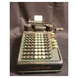 Burroughs  Portable  vintage   ading machine