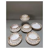 Haviland Limoges (France) cream soup bowls and