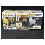 Lot of 3 Funko Pops