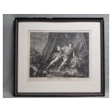 William Hogarth engraving "Mr. Garrick in the