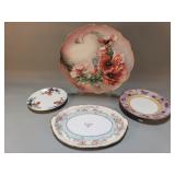 Group of porcelain plates