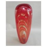 Vintage art glass vase