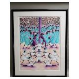 Signed Martino Dorce watercolor