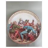 Antique Villeroy & Boch mettlach wall plaque