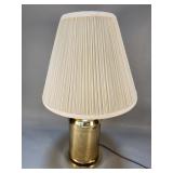 Vintage Hollywood Regency-style etched brass
