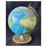 Vintage Rand McNally world globe
