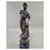 Vintage spelter sculpture