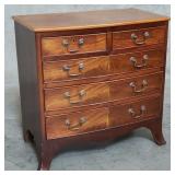 Antique mahogany chest of drawers