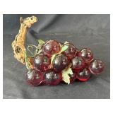 MCM Red acrylic grape cluster