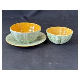 Vintage Bordallo Pinheiro ceramic dishes