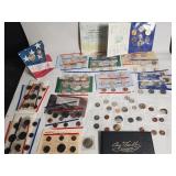 Vintage uncirculated U.S. coin collection