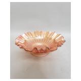 Carnival glass candy dish