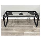 Custom made metal coffee table