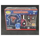 Factory sealed Deadpool Funko Pop! & t-shirt