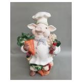 Kaldun & Bogle bistro couchon chef pig ceramic