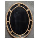 Stephen Cavallo-style gilt wood wall mirror