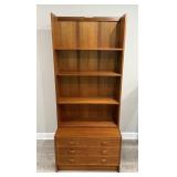 Vintage Domino Danish book shelf